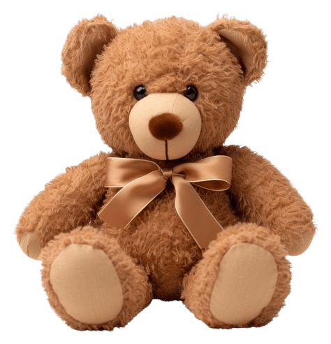 Leo the curious red teddy